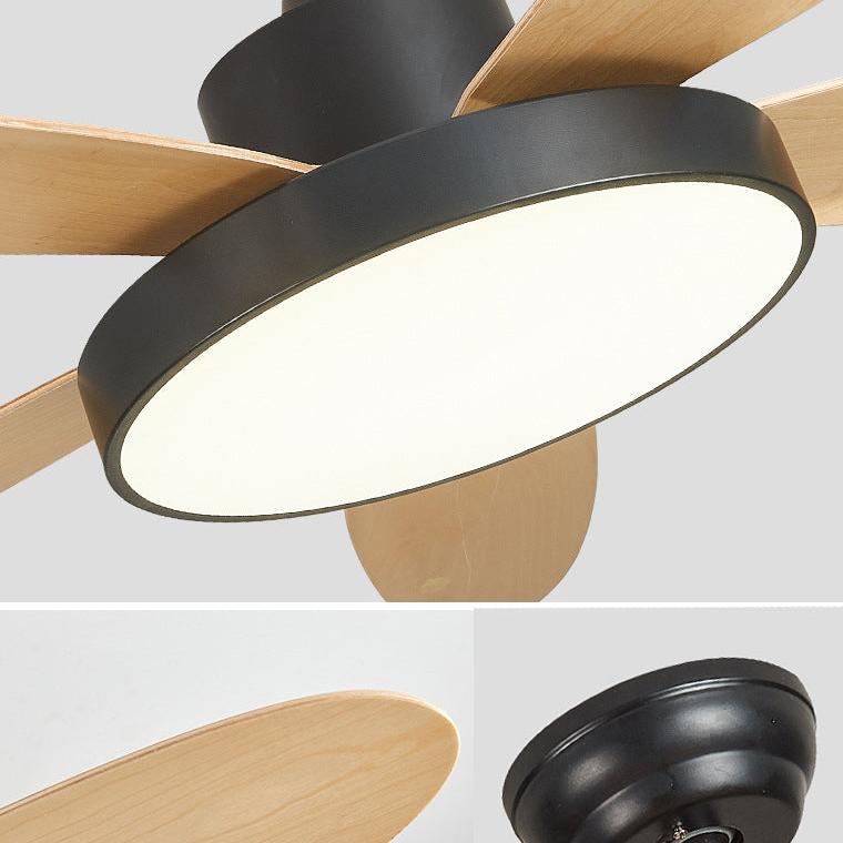 5 Blade Modern Ceiling Fan Lamp