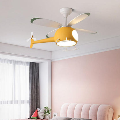 Airplane Children Ceiling Fan Lamp