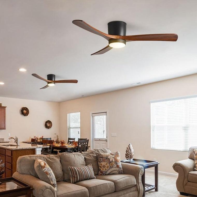 Large Low Profile Ceiling Fan Lamp