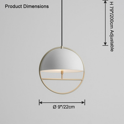 Dome Matel Pendant Light