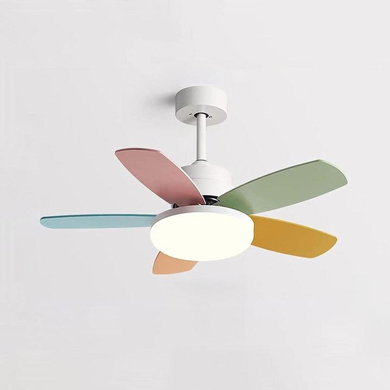 5 Blade Scandi Ceiling Fan Lamp