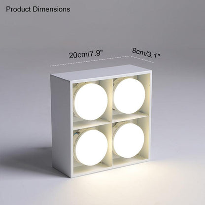 Square Flush Mount Ceiling Light