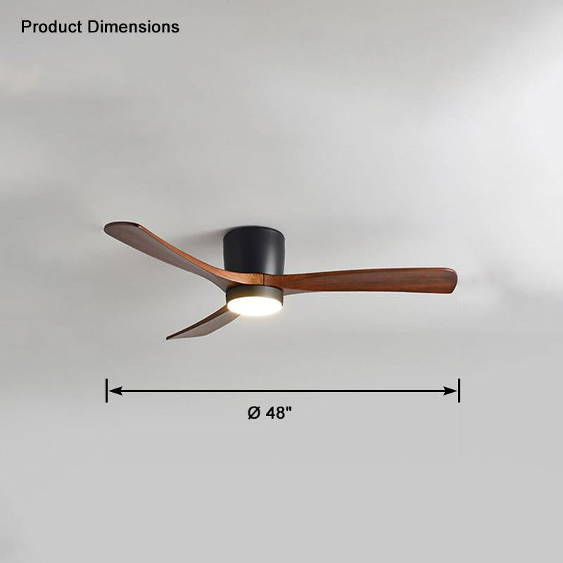 Large Low Profile Ceiling Fan Lamp