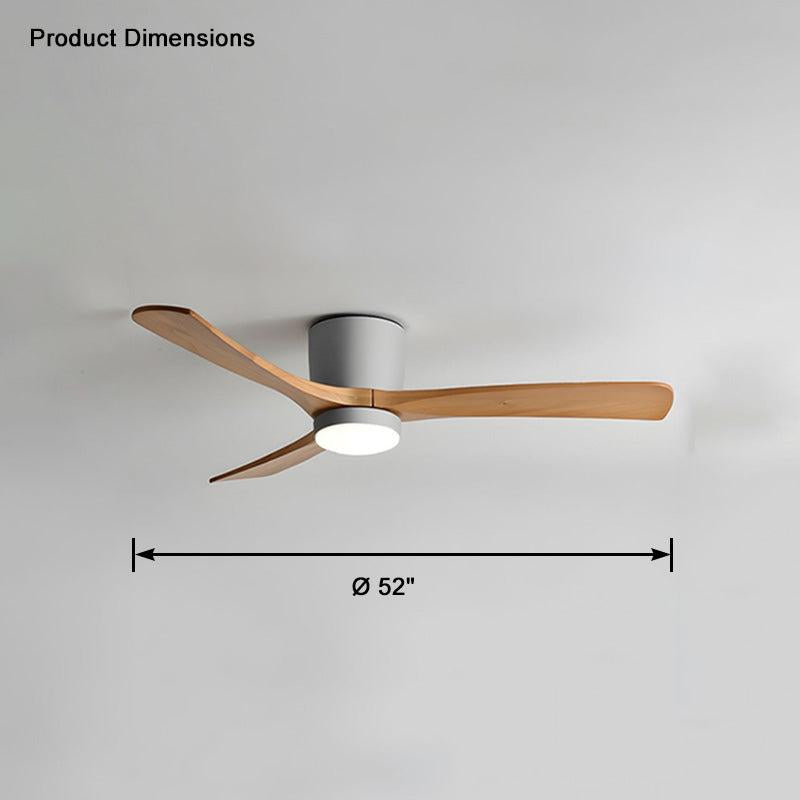 Large Low Profile Ceiling Fan Lamp