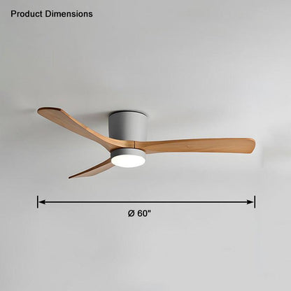 Large Low Profile Ceiling Fan Lamp