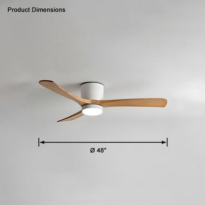 Large Low Profile Ceiling Fan Lamp