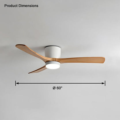 Large Low Profile Ceiling Fan Lamp