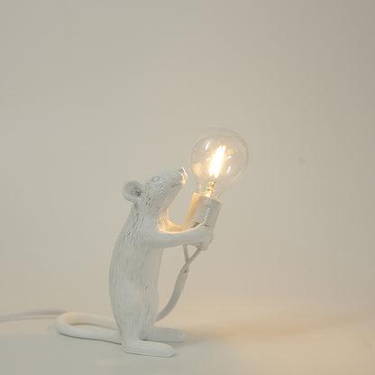 Lampe de table pour petits animaux en forme de souris