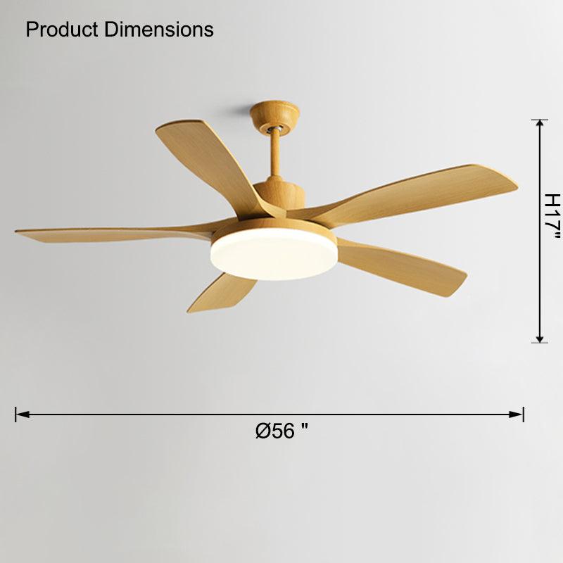 Lampe de plafond à 5 pales Scandi