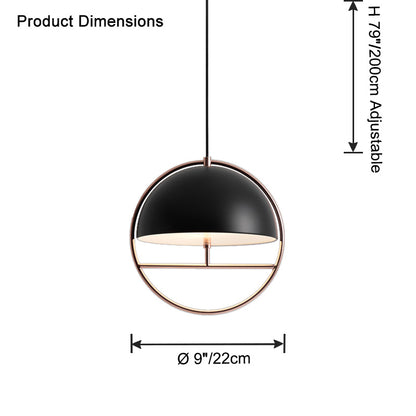 Dome Matel Pendant Light