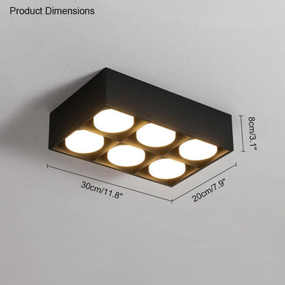 Square Flush Mount Ceiling Light