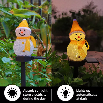 Solarwise: SnowmanChristmas Garden Lights