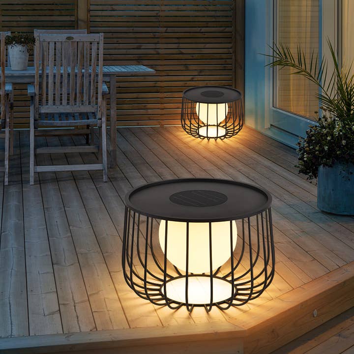 Outdoor Table with Led Light