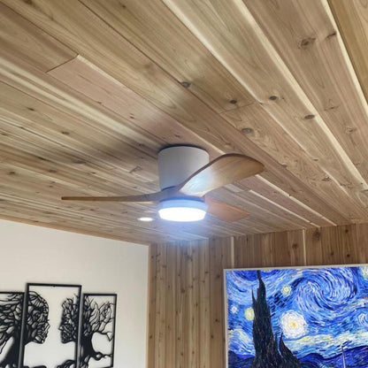 Large Low Profile Ceiling Fan Lamp