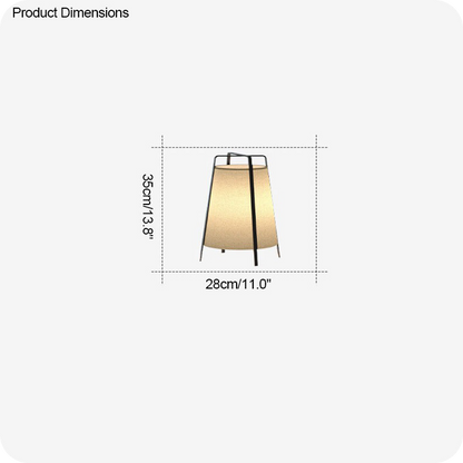 Designer Short Lantern Floor Lamp