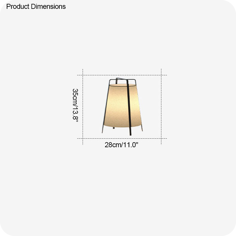 Designer Short Lantern Floor Lamp