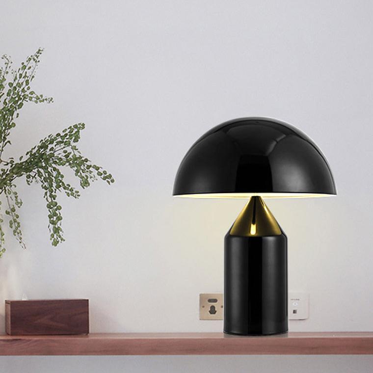 Dome Metal Mushroom Table Lamp