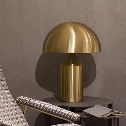 Dome Metal Mushroom Table Lamp