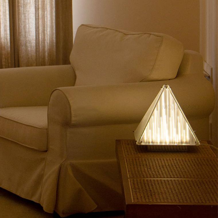 Pyramid Night Table Lamp