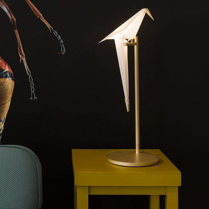 Crane Origami Bird Table Lamp