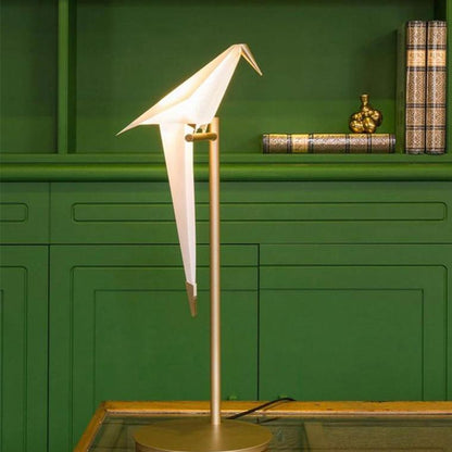 Crane Origami Bird Table Lamp