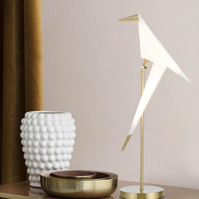 Crane Origami Bird Table Lamp