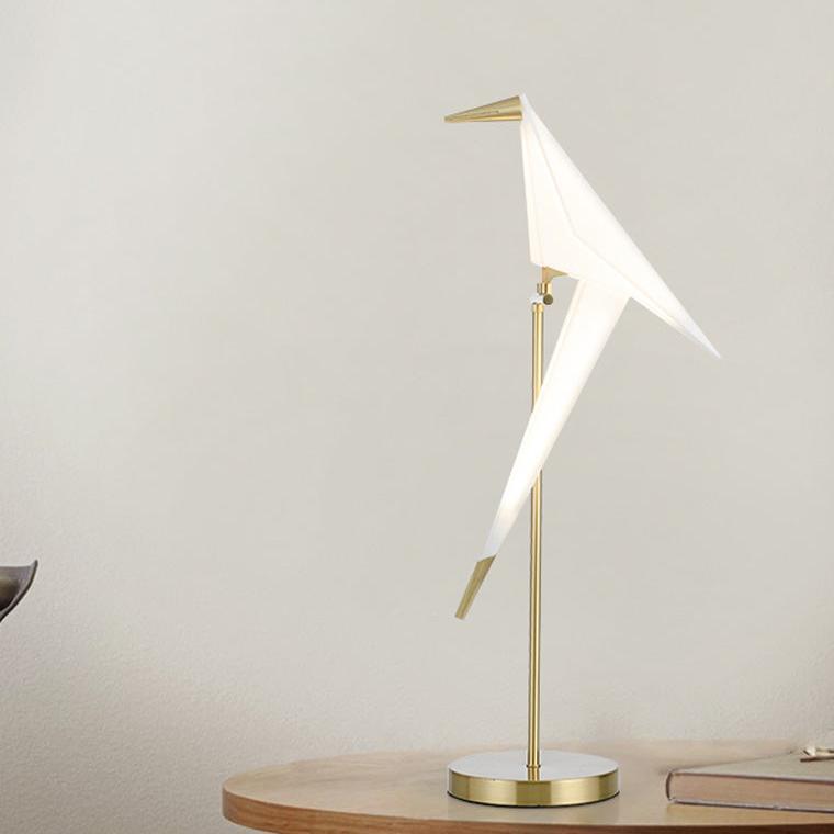 Crane Origami Bird Table Lamp