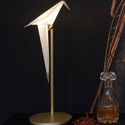 Crane Origami Bird Table Lamp