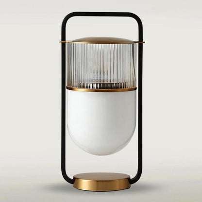 Portable Touch Glass Lantern Table Lamp