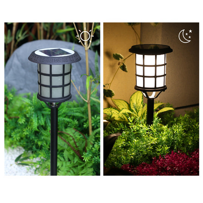 Garden Solar Column Headlight