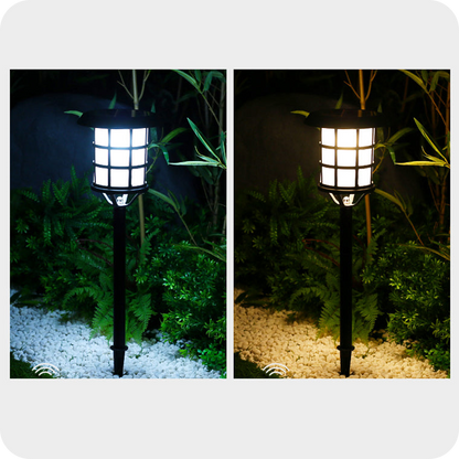 Garden Solar Column Headlight