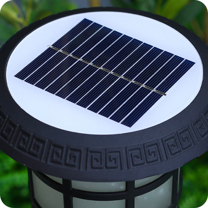 Garden Solar Column Headlight