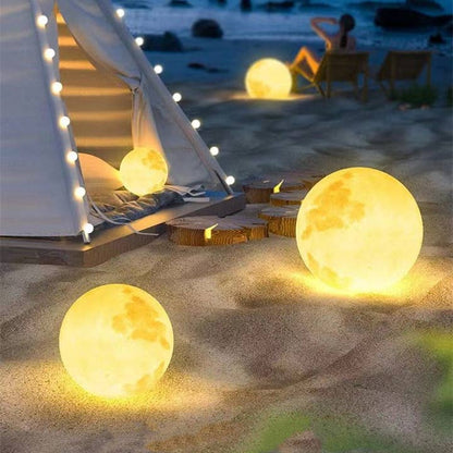 Indoor & Outdoor Waterproof Led Full Moon Lawn Lamp