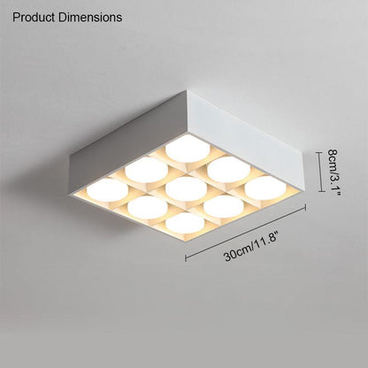 Square Flush Mount Ceiling Light