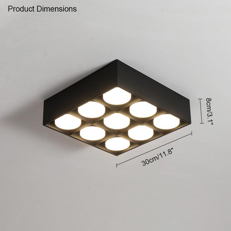 Square Flush Mount Ceiling Light