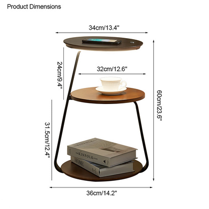 End Table Floor Lamp