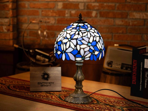 Bluebell Radiance Tiffany Table Lamp