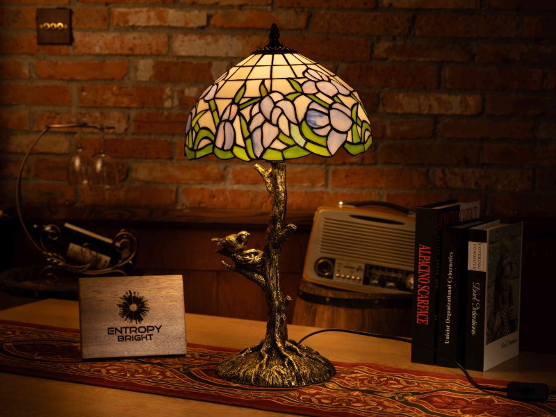 Spring Meadow Grace Tiffany Table Lamp