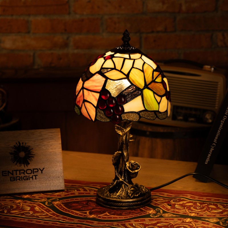 Warm Glow Blossom Tiffany Lamp