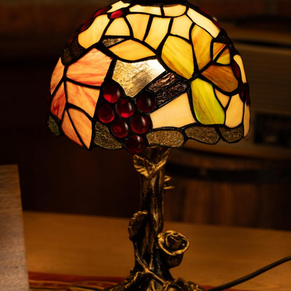 Warm Glow Blossom Tiffany Lamp