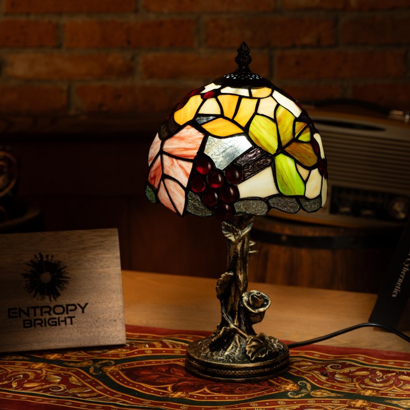 Warm Glow Blossom Tiffany Lamp