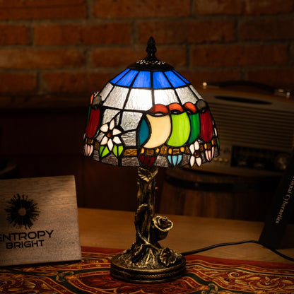 Rainbow Harmony Bloom Tiffany Lamp