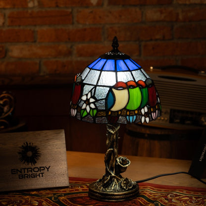 Rainbow Harmony Bloom Tiffany Lamp