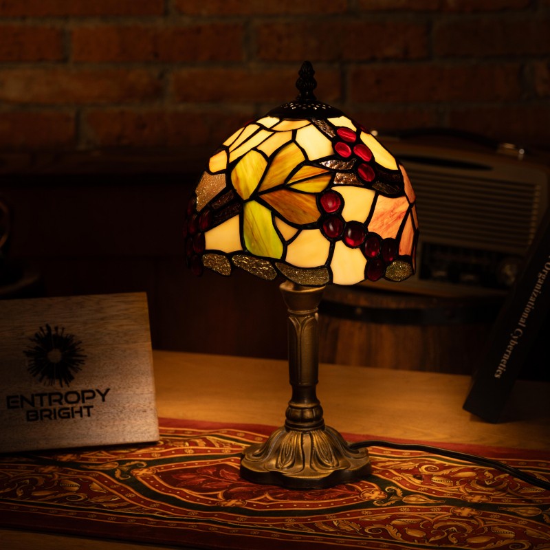 Warm Glow Blossom Tiffany Lamp