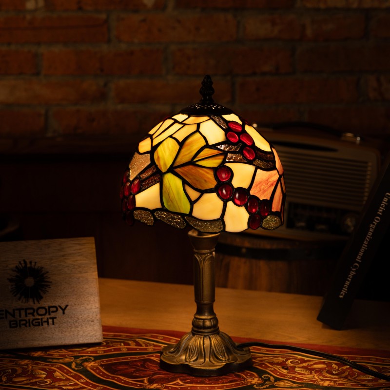 Warm Glow Blossom Tiffany Lamp