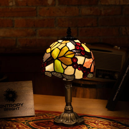 Warm Glow Blossom Tiffany Lamp