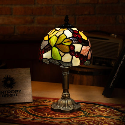 Warm Glow Blossom Tiffany Lamp