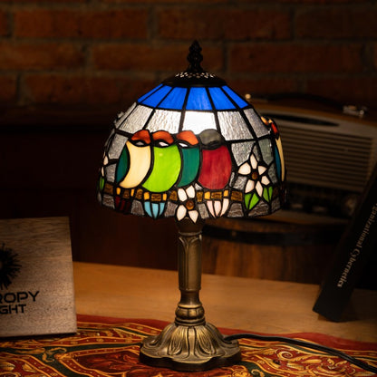 Rainbow Harmony Bloom Tiffany Lamp