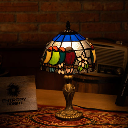 Rainbow Harmony Bloom Tiffany Lamp