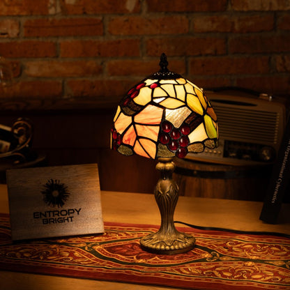 Warm Glow Blossom Tiffany Lamp